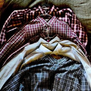 6 Ariat 2XL button down shirt Bundle